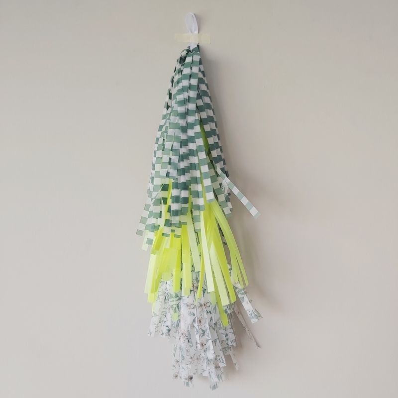 MINISTRIPE VERDE FOSFORITO CHIC 35cm