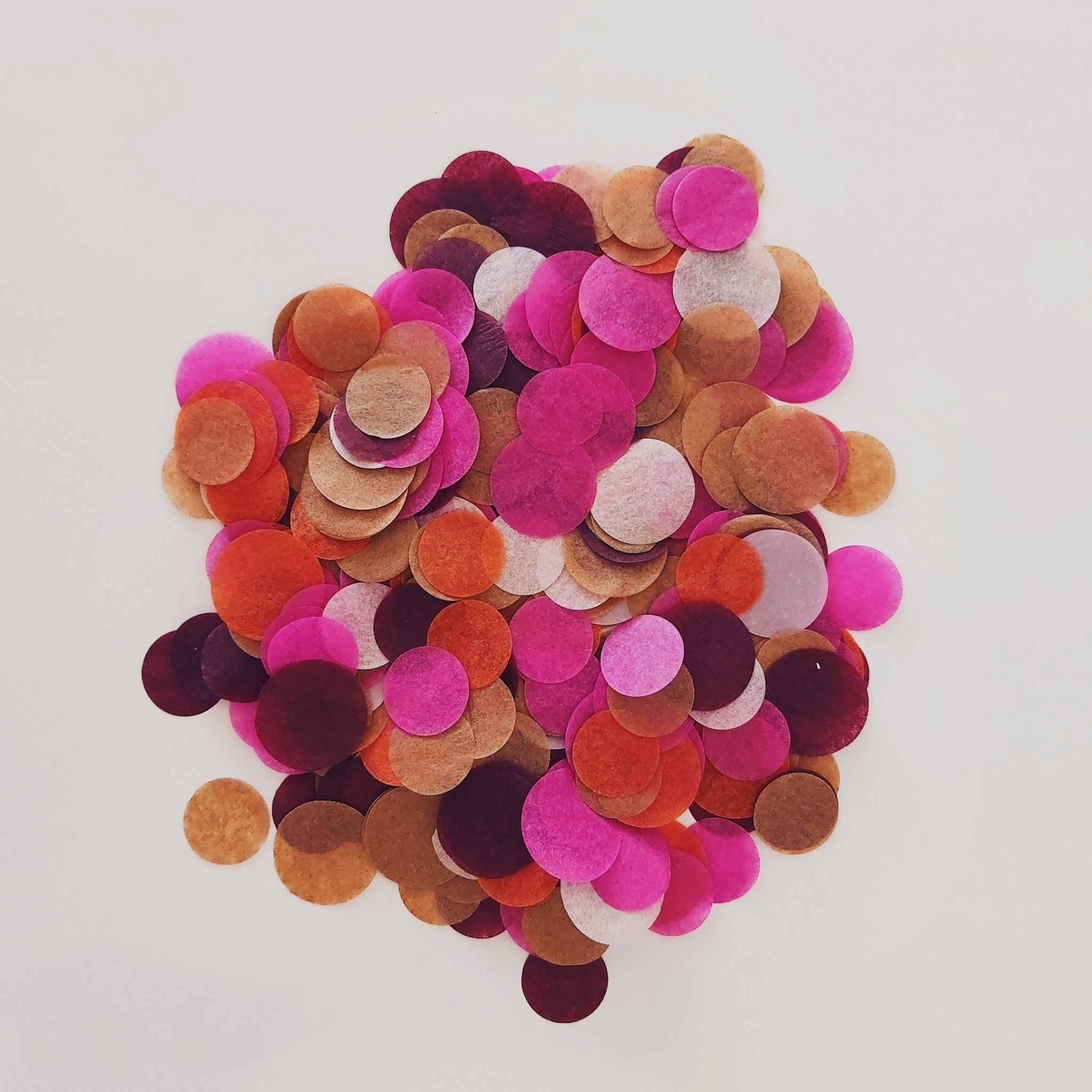 CONFETTI DE PAPEL SEDA MIX COACHELA 30GR Y 250GR