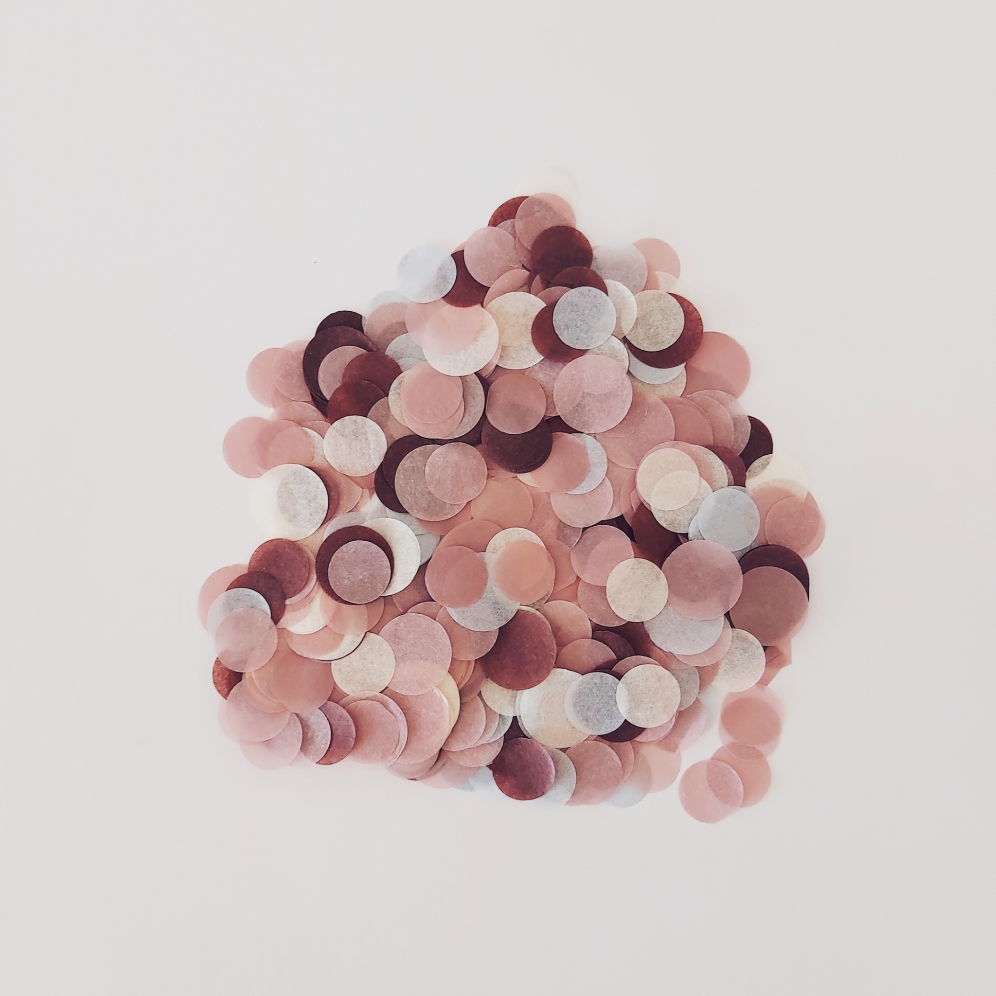 CONFETTI DE PAPEL SEDA MIX ROSA VINTAGE 30GR Y 250GR