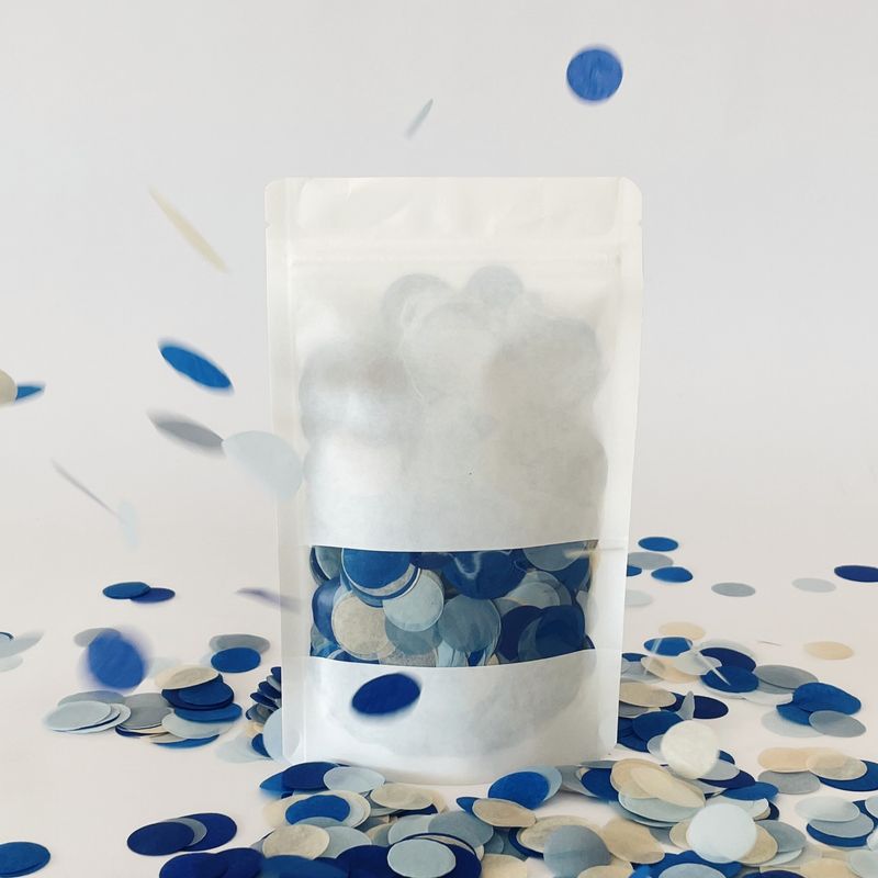 CONFETTI DE PAPEL SEDA MIX BLUEY 30GR Y 250GR