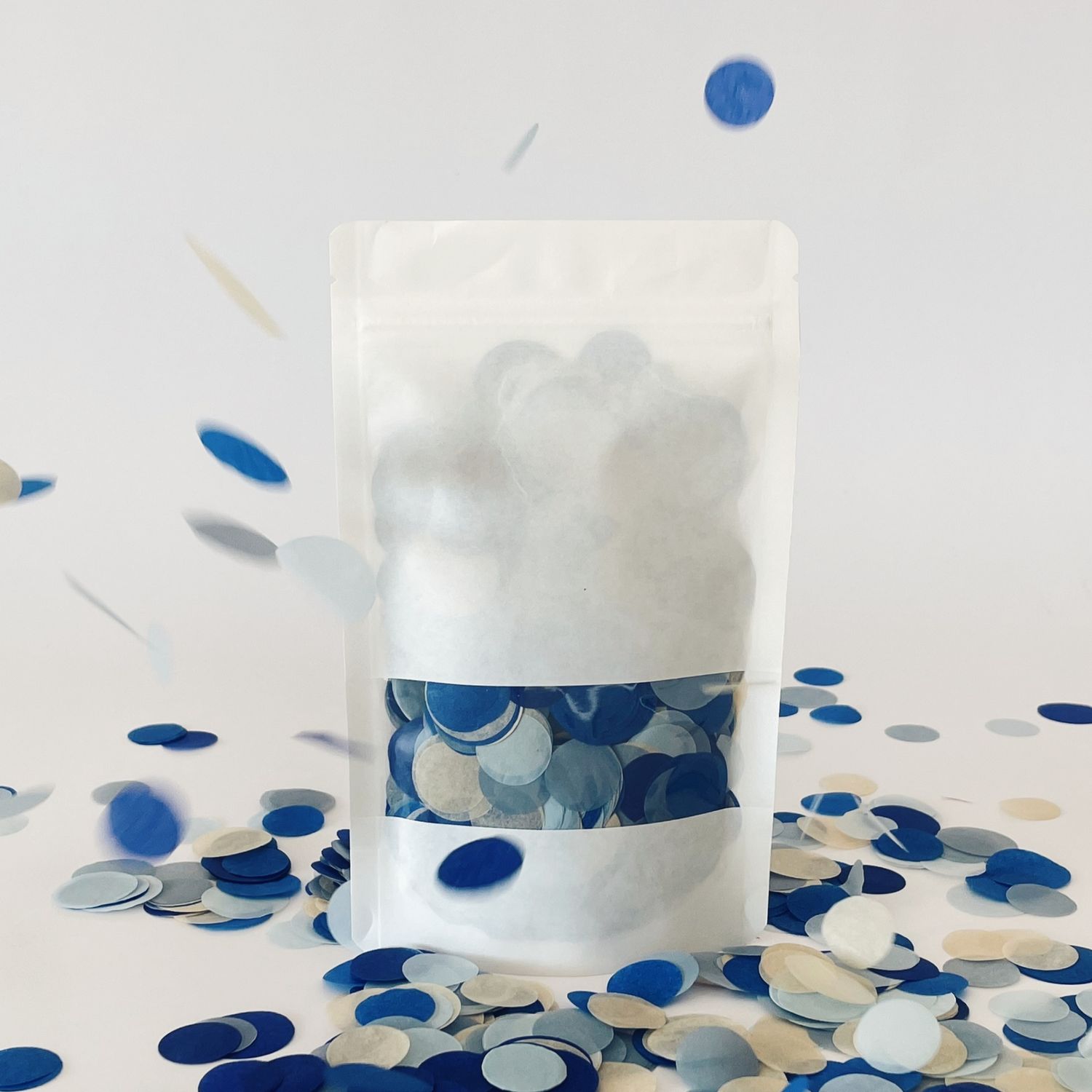 CONFETTI DE PAPEL SEDA MIX BLUEY 30GR Y 250GR