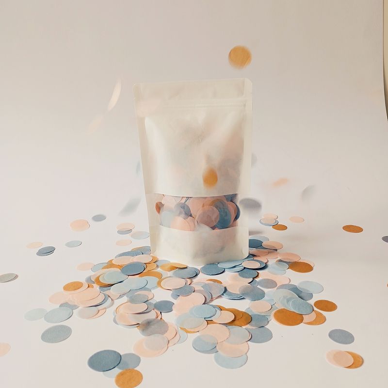 CONFETTI DE PAPEL SEDA MIX PINK BLUE DUST 30GR Y 250GR