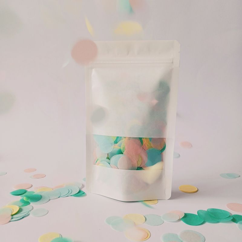 CONFETTI DE PAPEL SEDA MIX SWEET MINT DUST PINK 30GR Y 250GR