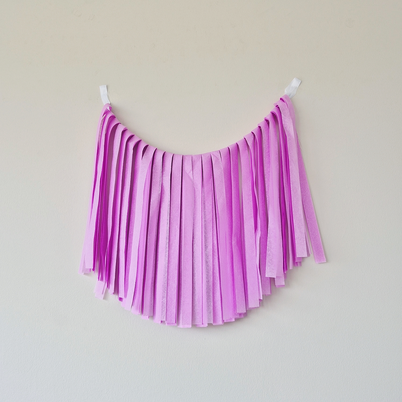 GUIRNALDA MONOCOLOR MALVA XXL JUMBO