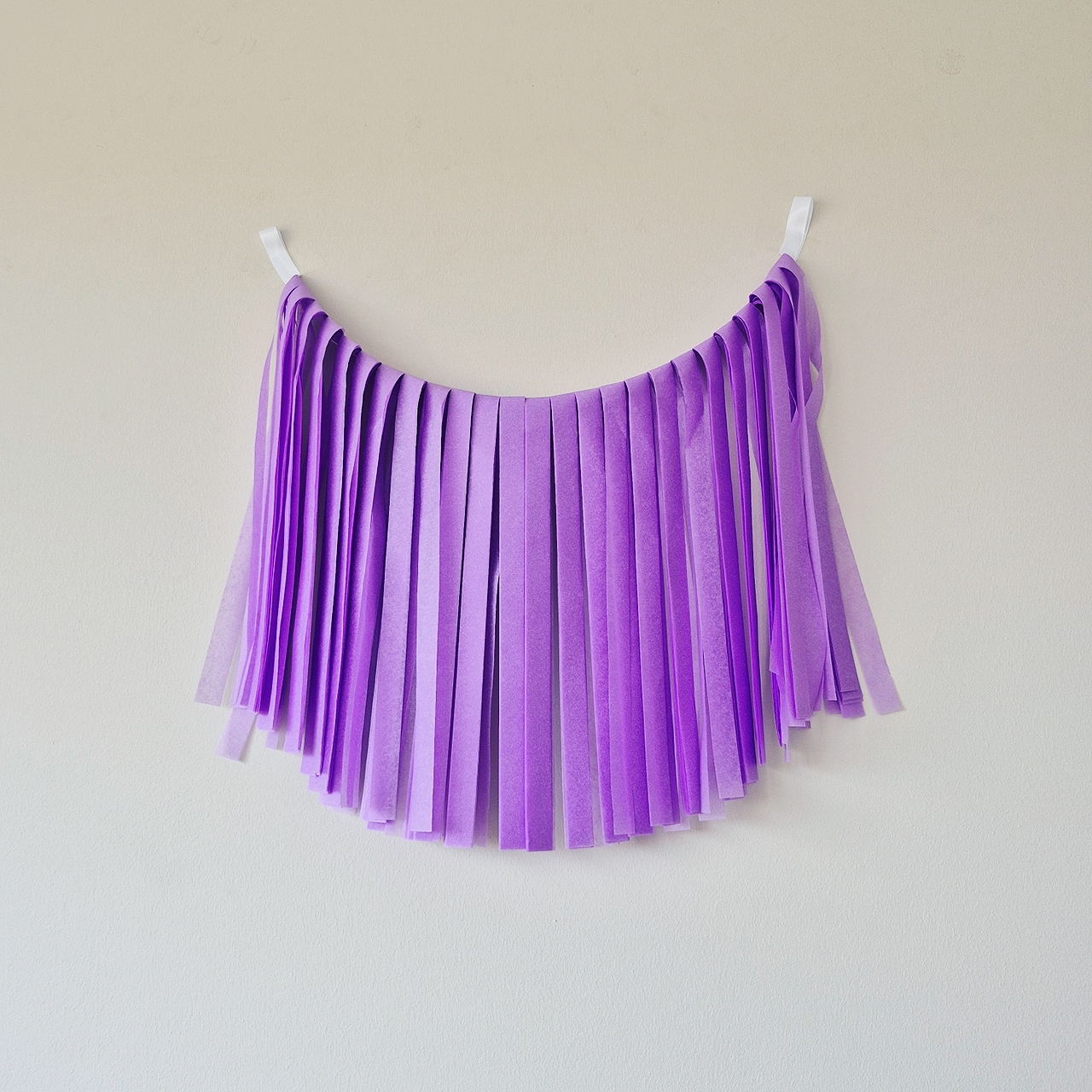 GUIRNALDA MONOCOLOR LILA XXL JUMBO