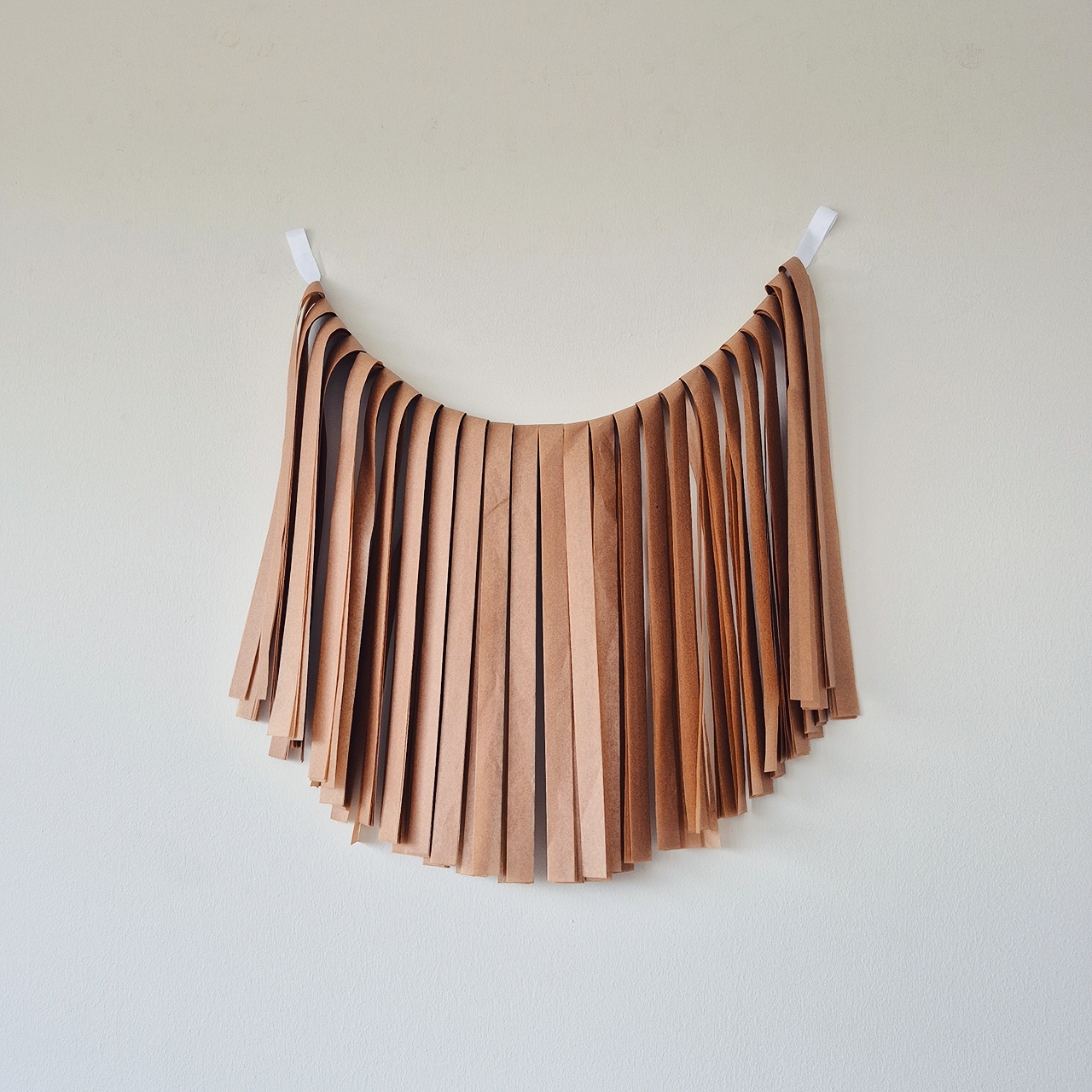 GUIRNALDA MONOCOLOR MARRON XXL JUMBO