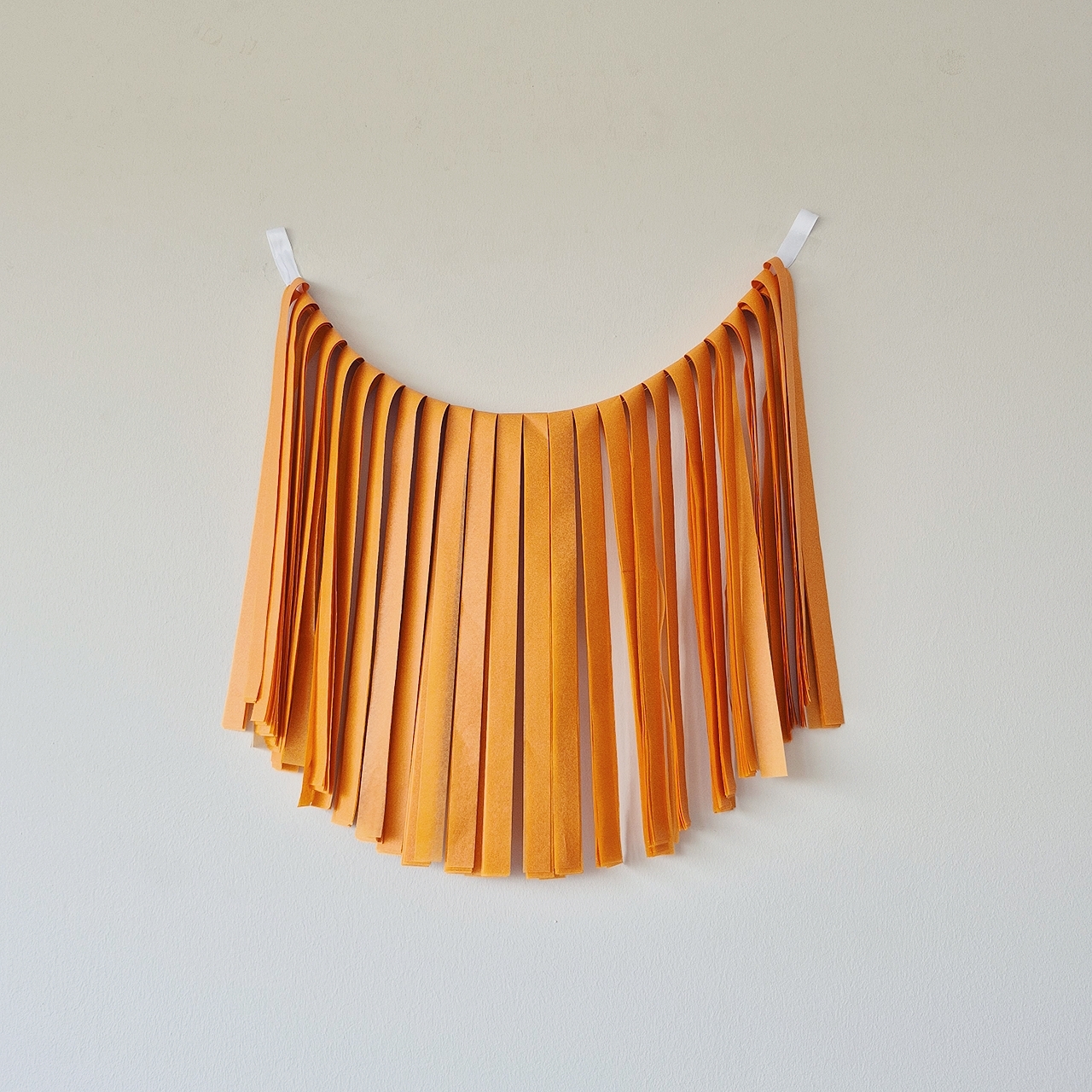 GUIRNALDA MONOCOLOR CARAMELO XXL JUMBO