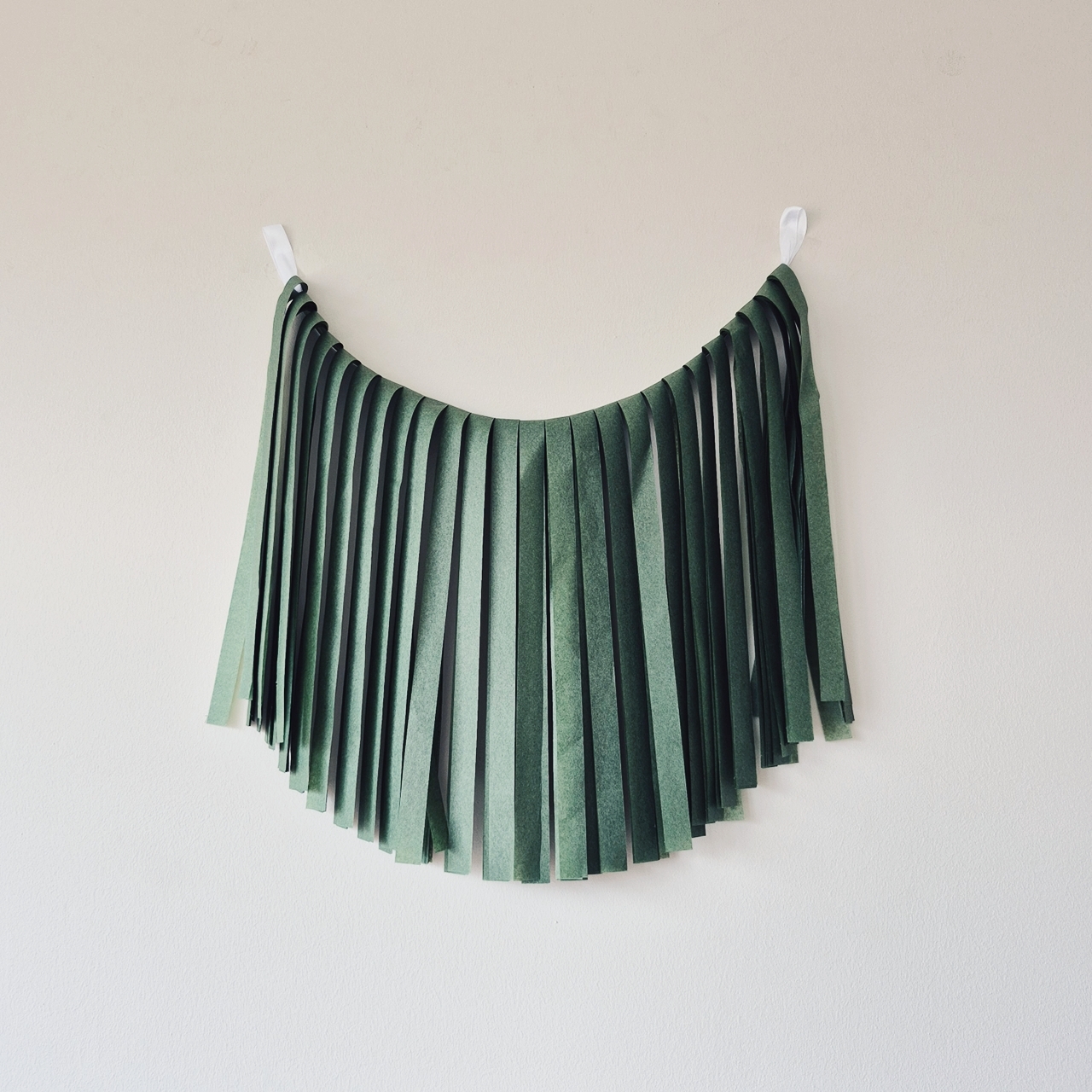 GUIRNALDA MONOCOLOR OLIVA XXL JUMBO