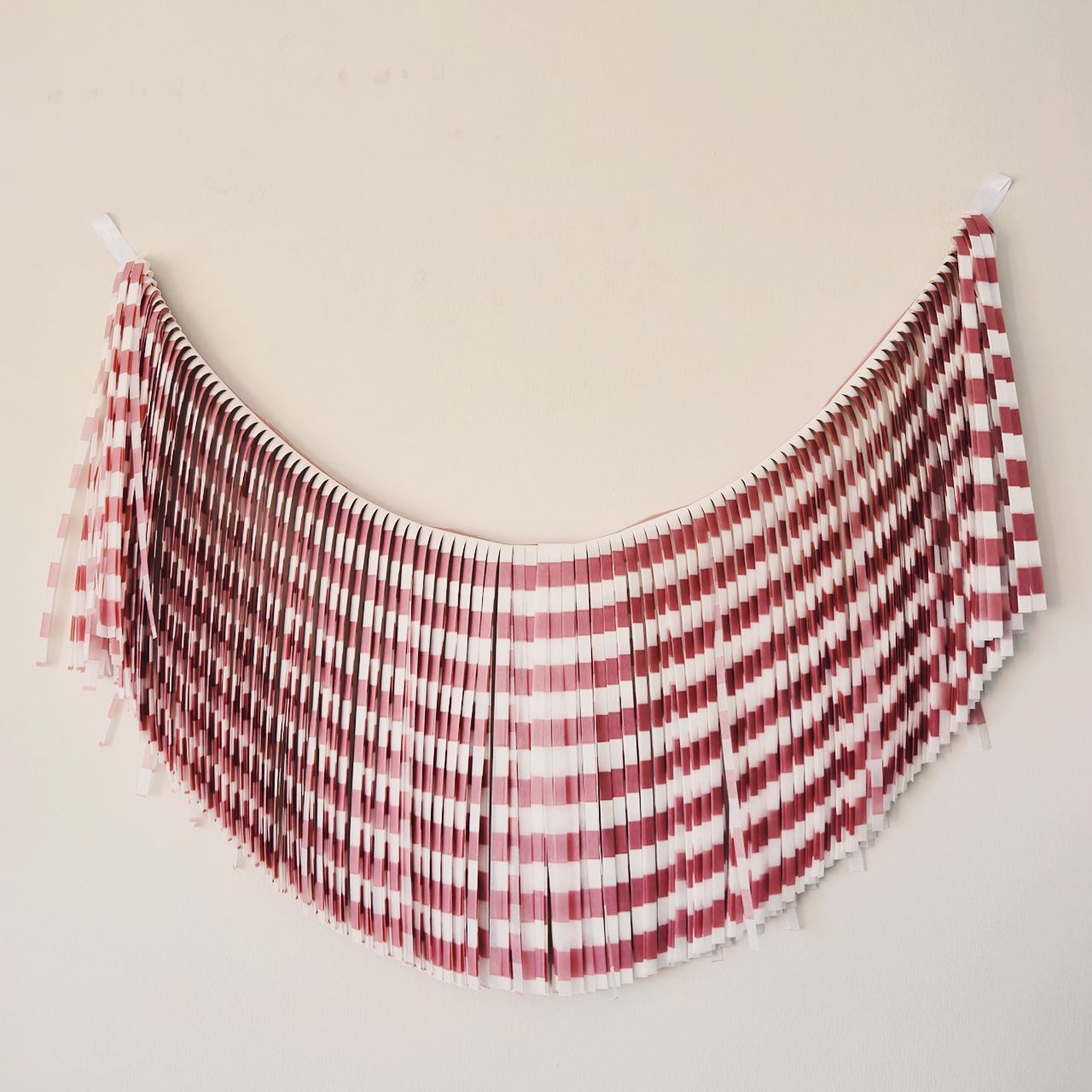 GUIRNALDA XXL STRIPES ROSA OSCURO