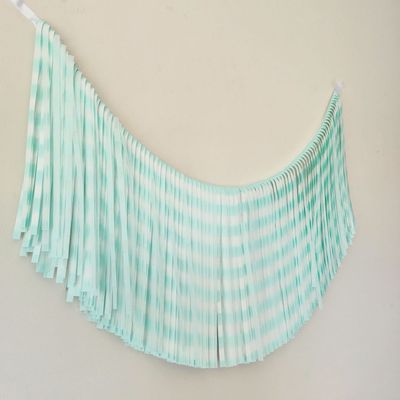 GUIRNALDA XXL STRIPES MINT CLARO