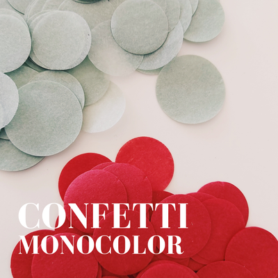 >COMPRA CONFETTI MONOCOLOR