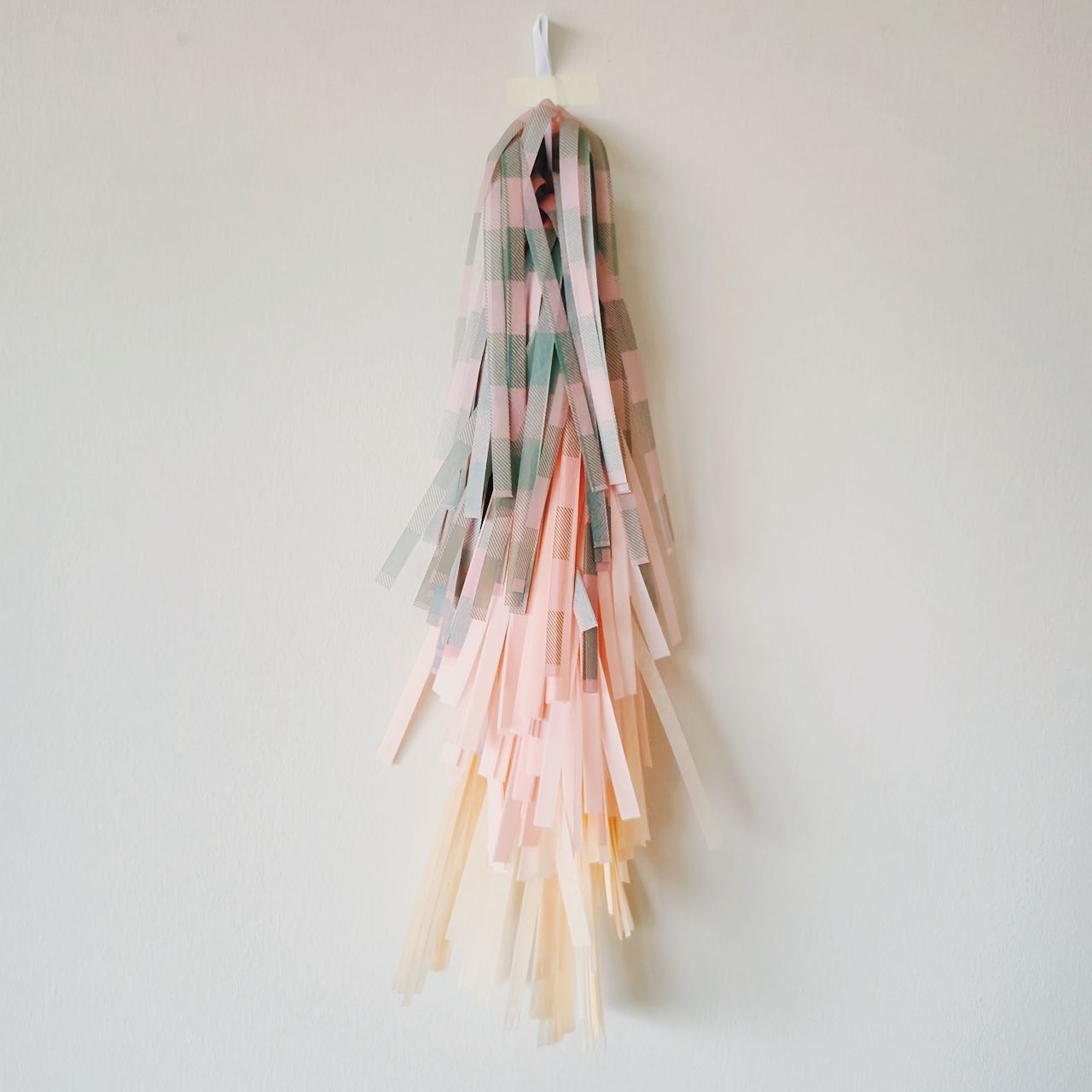 PINK VICHY GREEN 35cm