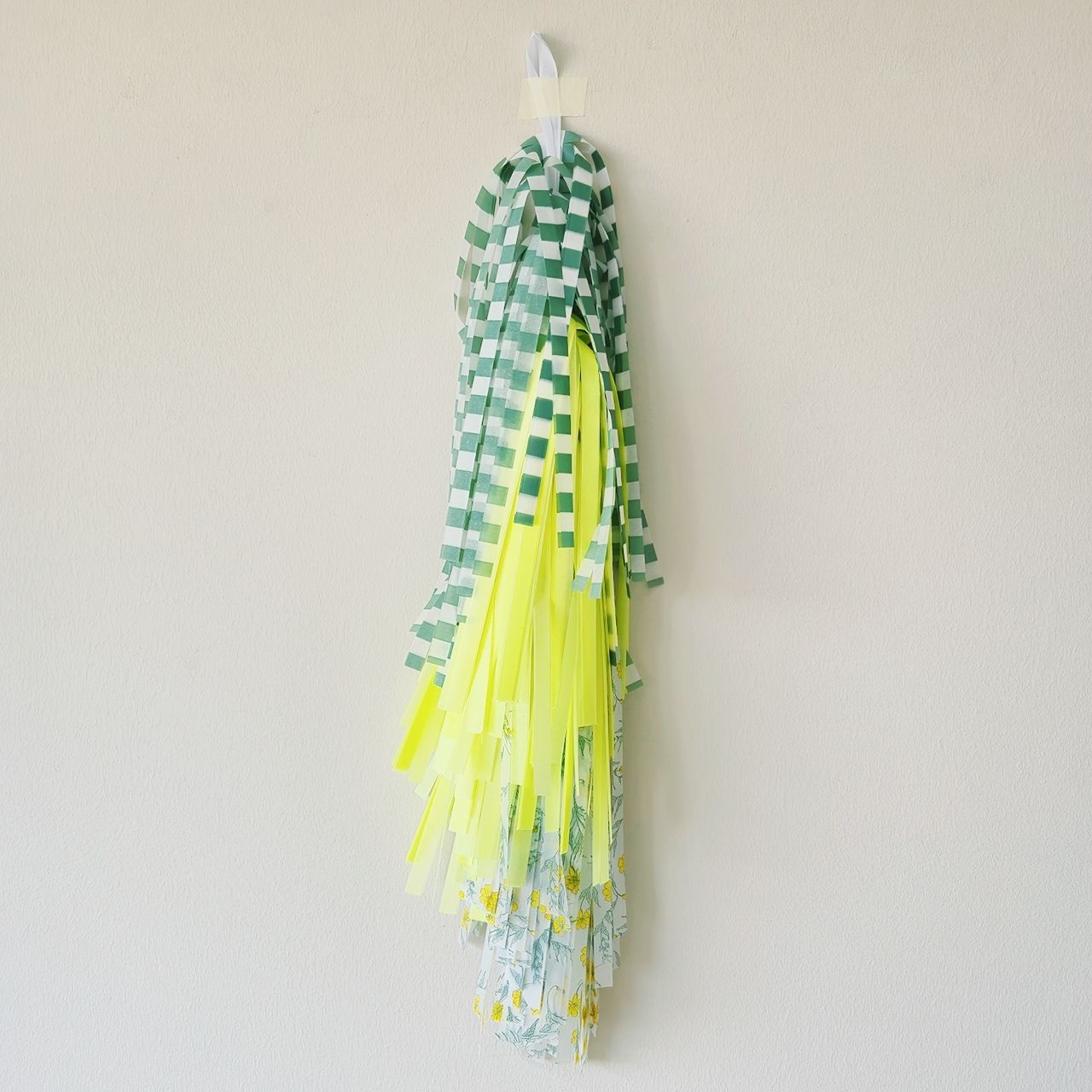 MINISTRIPE VERDE FOSFORITO YELLOW CHIC 35cm