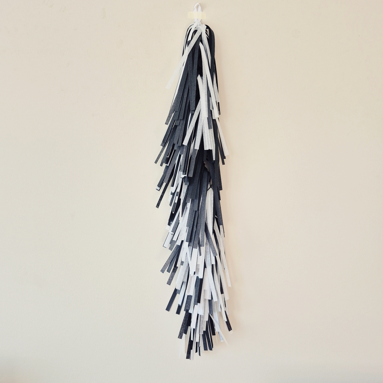 MULTIFLECOS BLANCO NEGRO 70CM