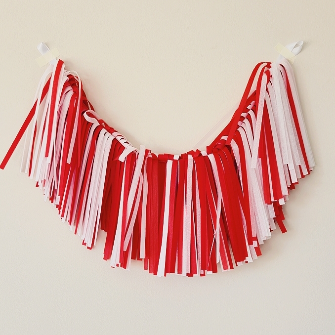 MULTIFLECOS BLANCO ROJO 70CM