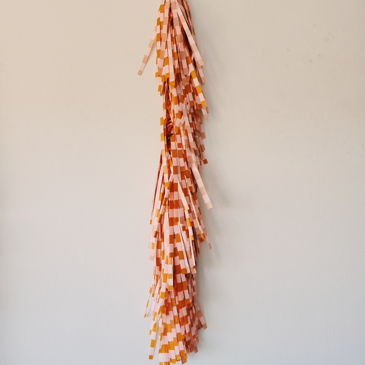 STRIPES PEACH MOSTAZA 70CM