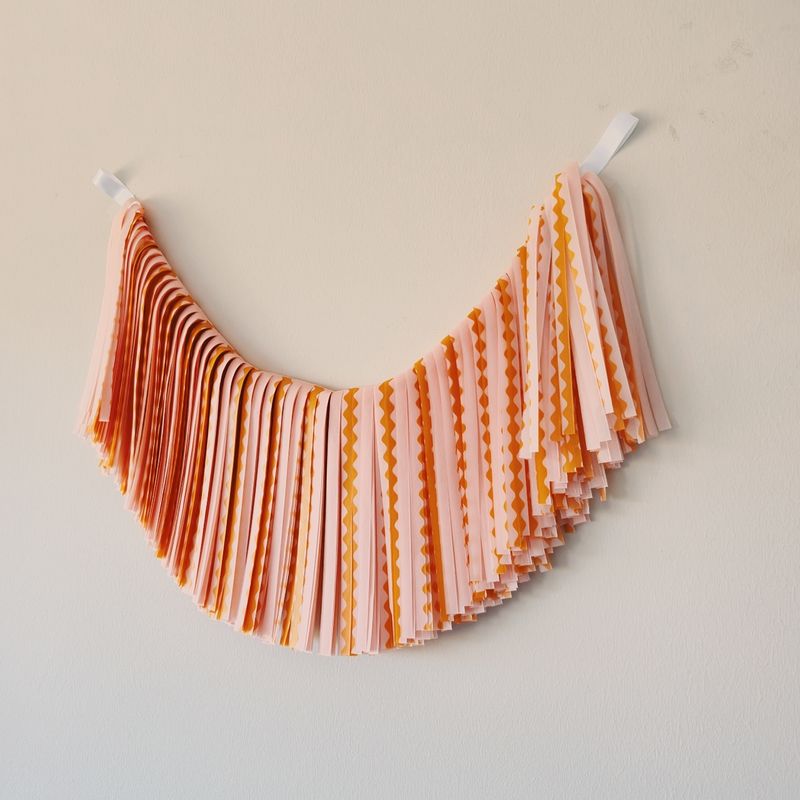 ONDULINA PEACH MOSTAZA 70CM