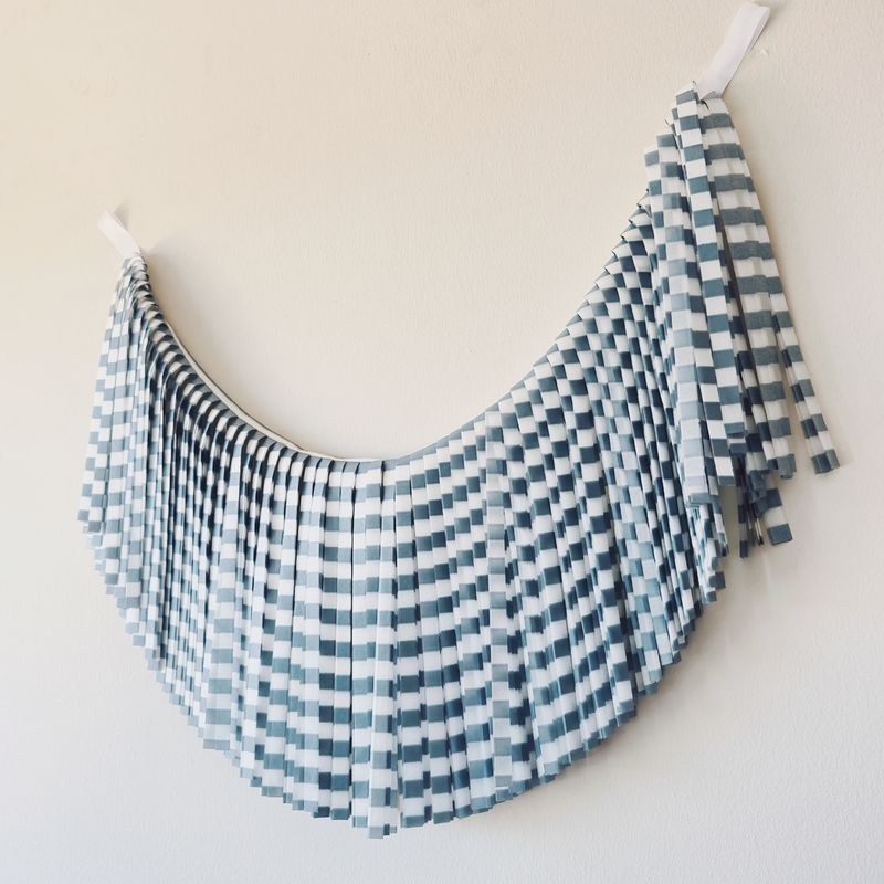 MINISTRIPES AZUL DUSK BLANCO 70CM