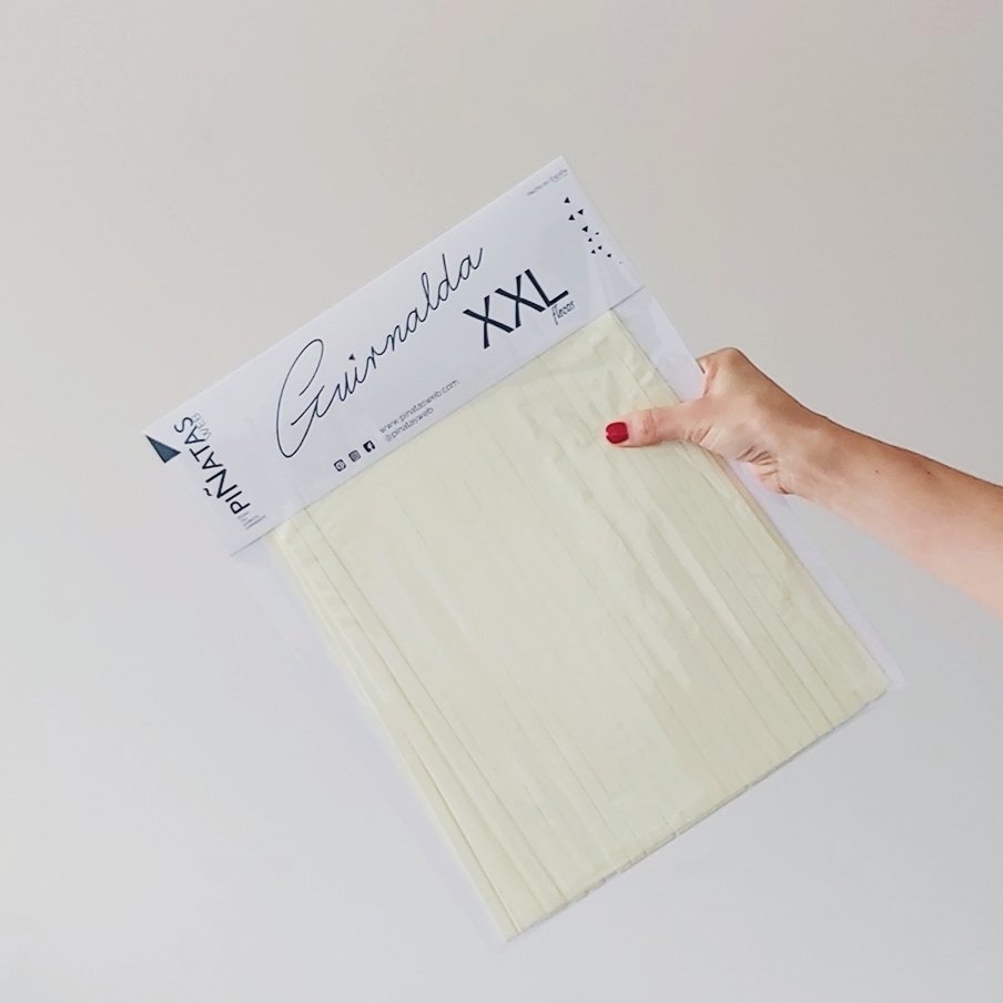 GUIRNALDA XXL AMARILLO MUY CLARO