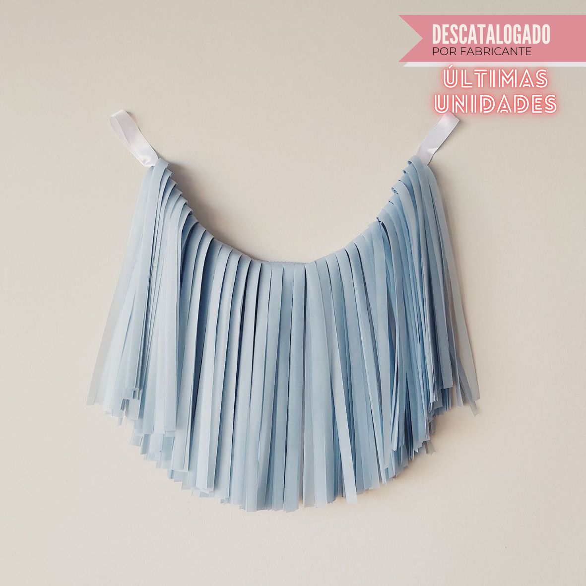 MONOCOLOR AZUL CLARO EMPOLVADO 35/70/140cm *ULITMAS UNIDADES