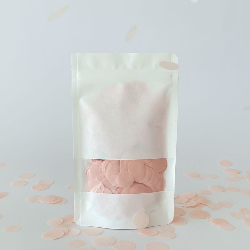 CONFETTI DE PAPEL SEDA MONOCOLOR ROSA CLARO EMPOLVADO 15GR Y 30GR CONFETTI DE PAPEL SEDA MONOCOLOR ROSA CLARO EMPOLVADO 15GR Y 30GR