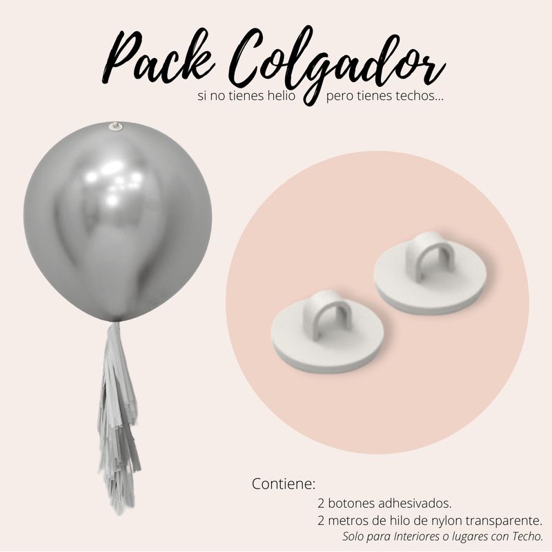 PACK COLGADOR DE TECHOS 5 UNIDADES