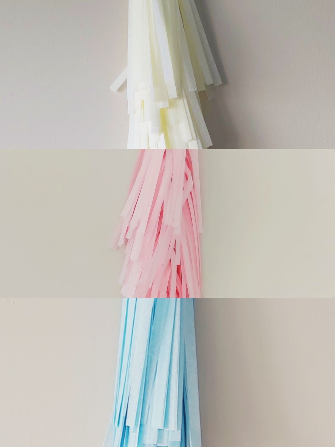 AMARILLO MUY MUY CLARO, ROSA CLARO, CELESTE MULTIFLECO 140cm