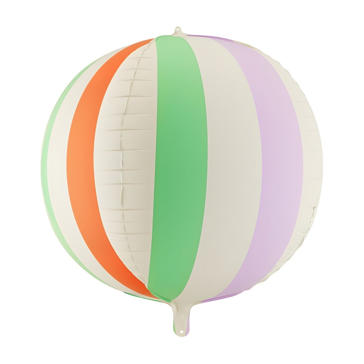 GLOBO ESFERA FOIL  RAYAS PASTEL 75CM