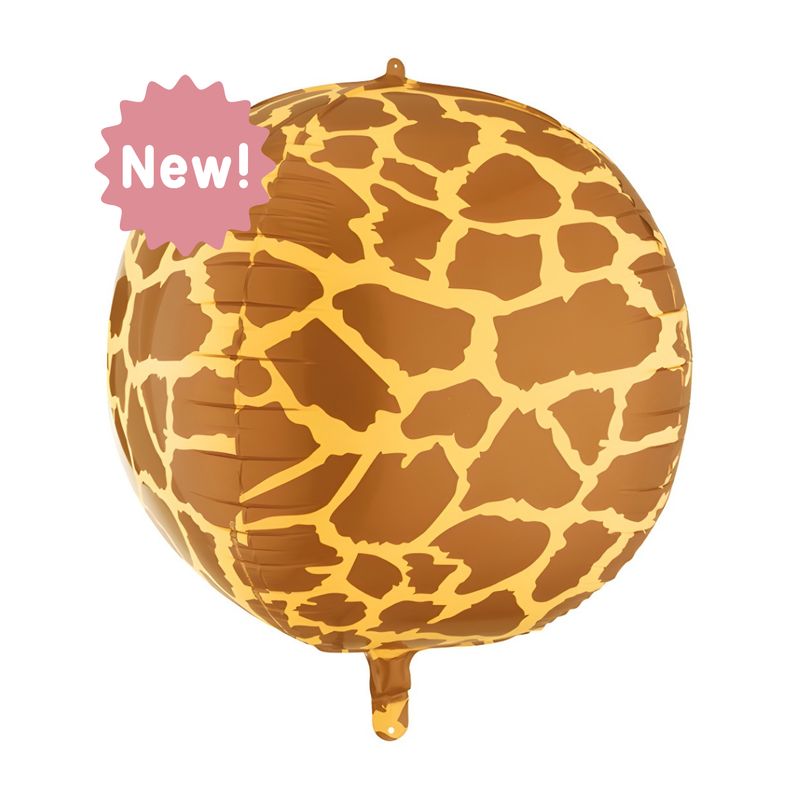 GLOBO ESFERA FOIL  JIRAFFE 75CM
