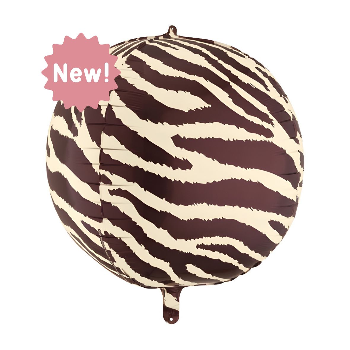GLOBO ESFERA FOIL ZEBRA 75CM GLOBO ESFERA FOIL ZEBRA 75CM