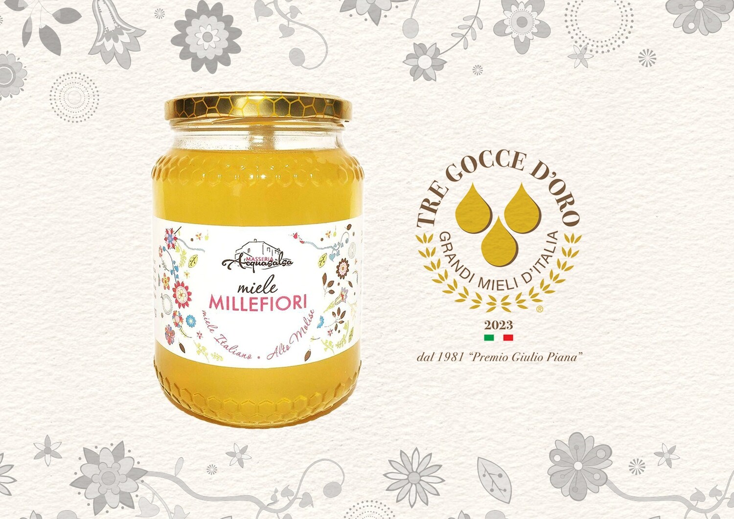 Miele Millefiori - 2 Gocce d&#39;oro 2023