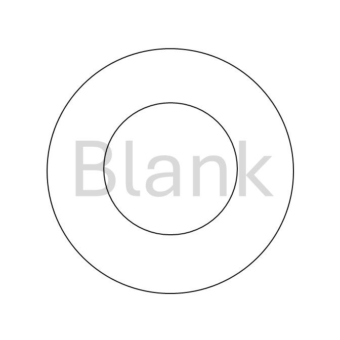 .035mm Polyethylene Hydrant Sign - Blank