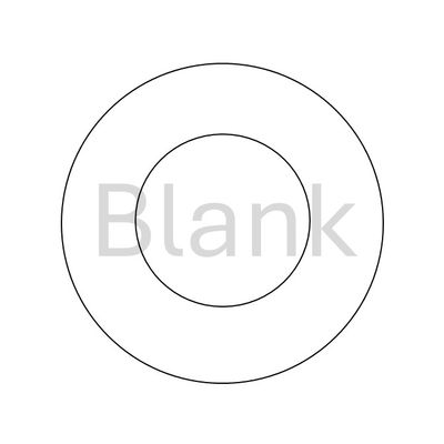 .035mm Polyethylene Hydrant Sign - Blank