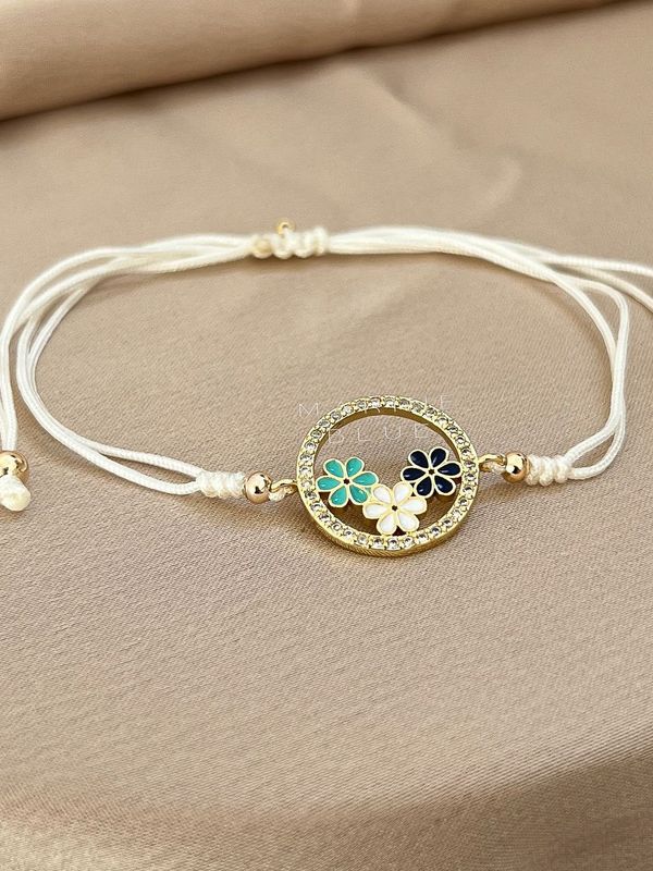 Botania Handmade Bracelet - Flower Charm Bracelet