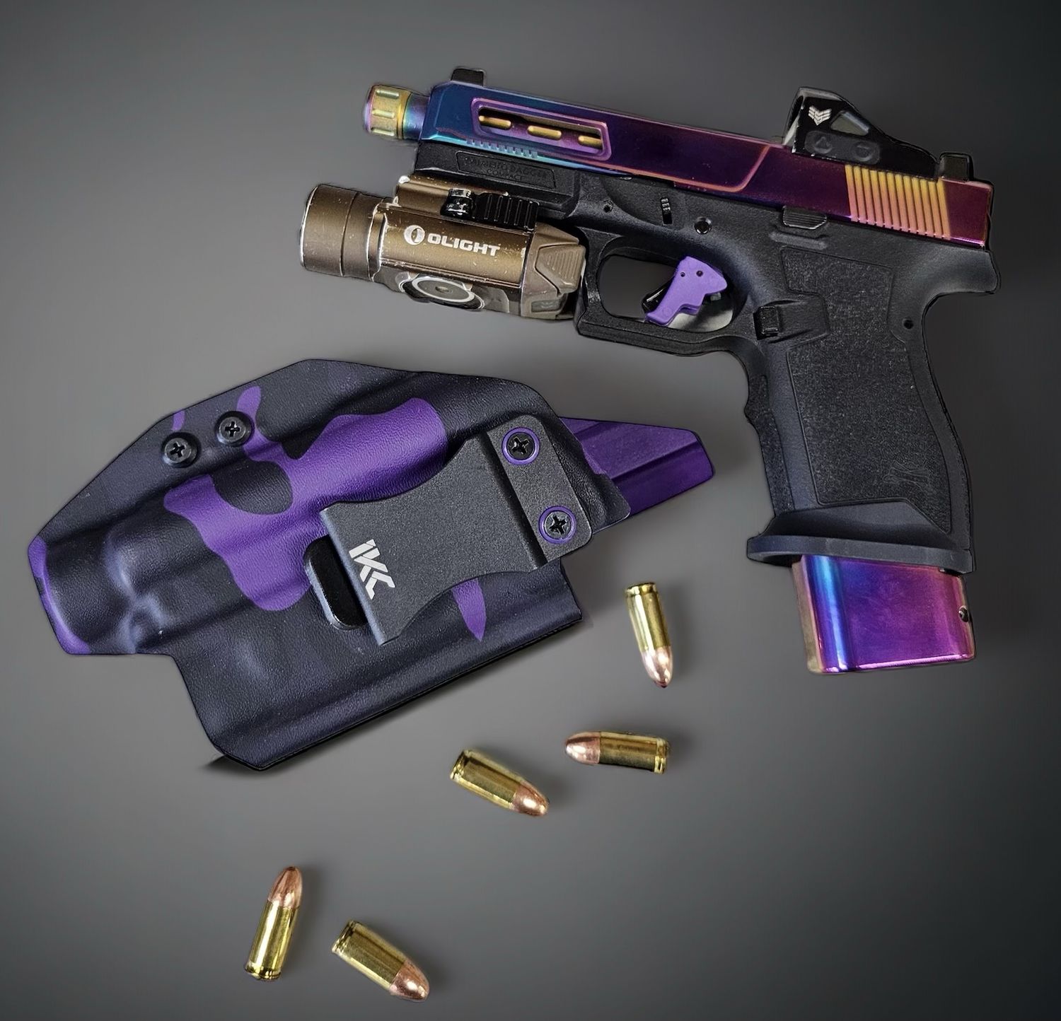 Less options - IWB Custom Light Bearing Holster