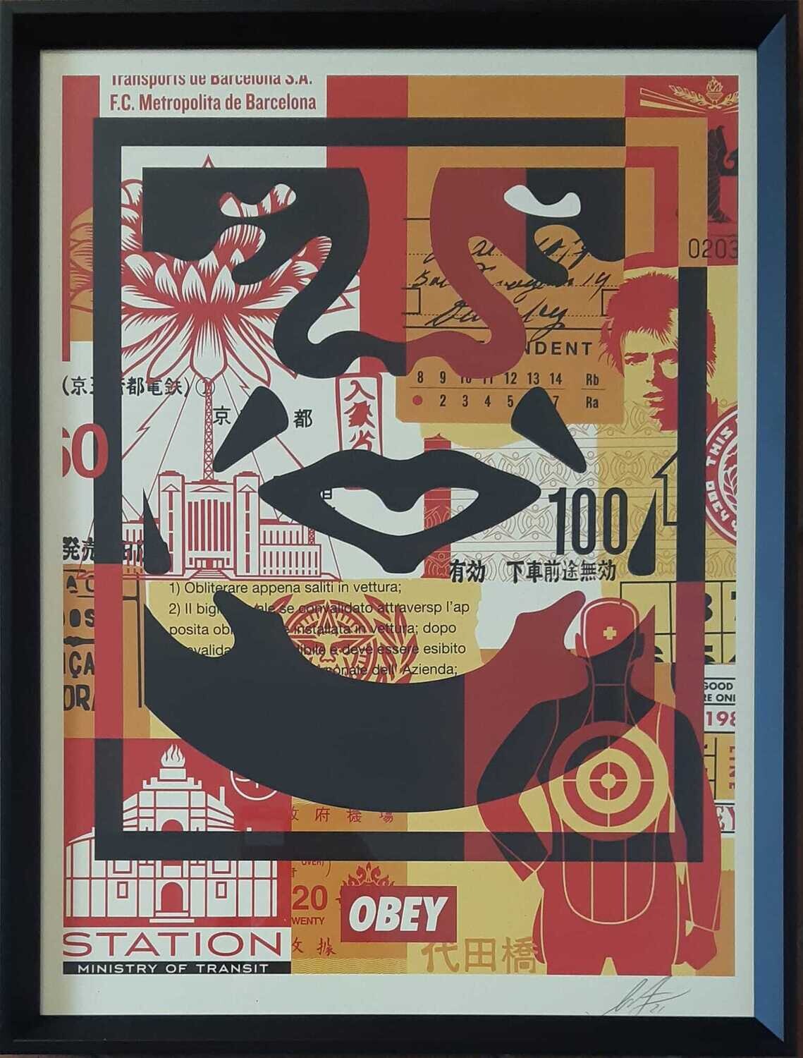 OBEY SHEPHARD FAIREY- Face 3