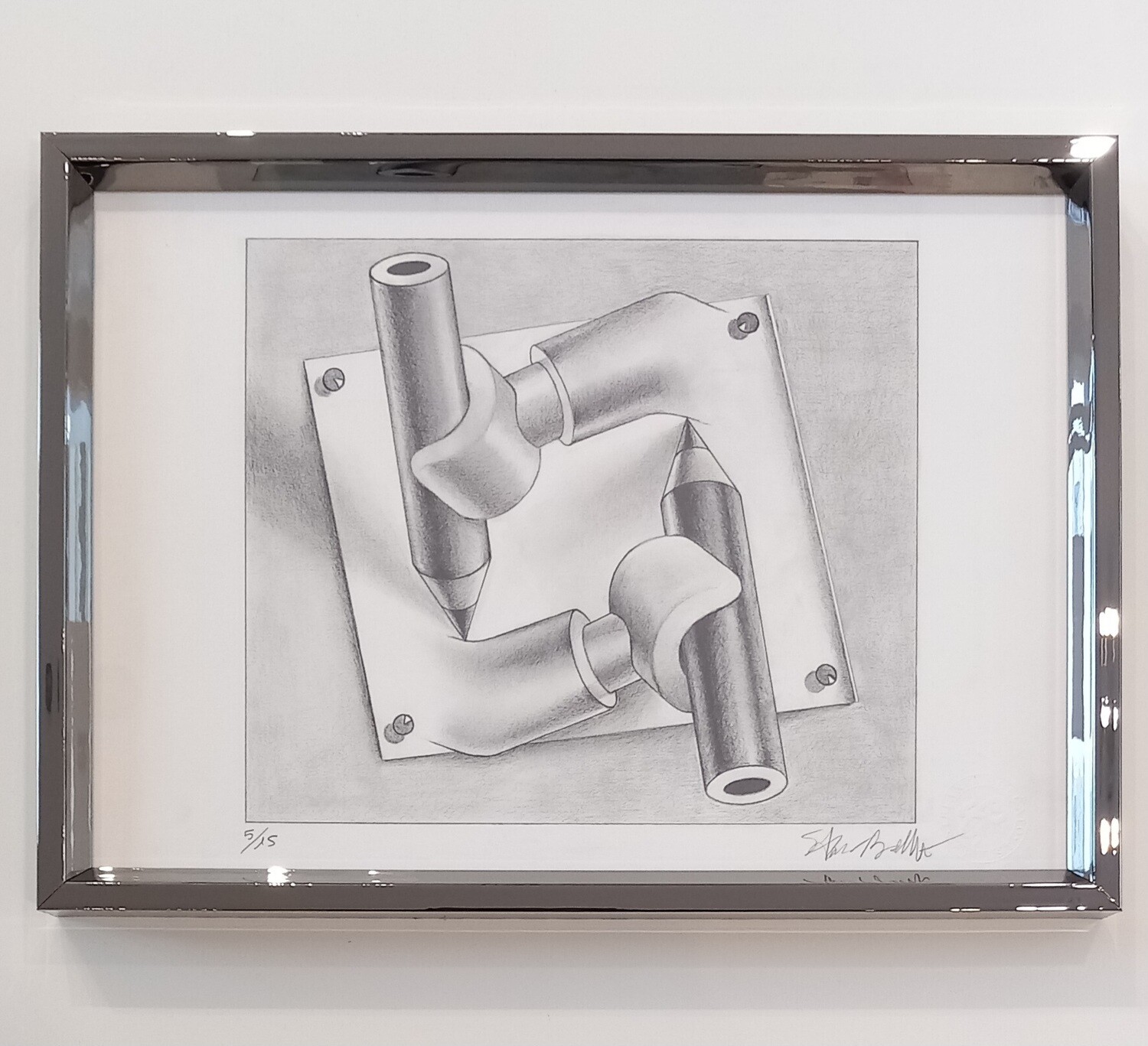 BOLCATO - Mani che disegnano - con cornice