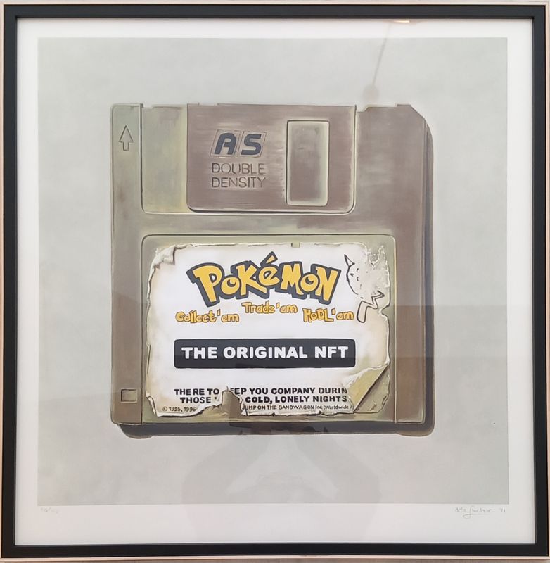 ARLO - Pokemon: The Original NFT&#39; - con cornice
