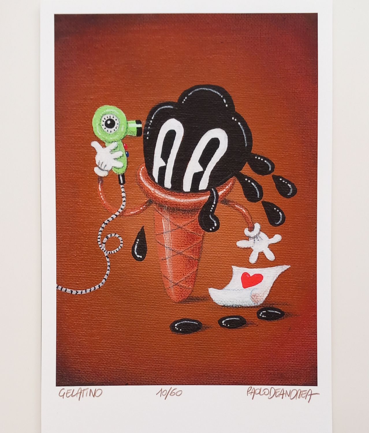 LE MOSCHINE - Il gelatino - grafica
