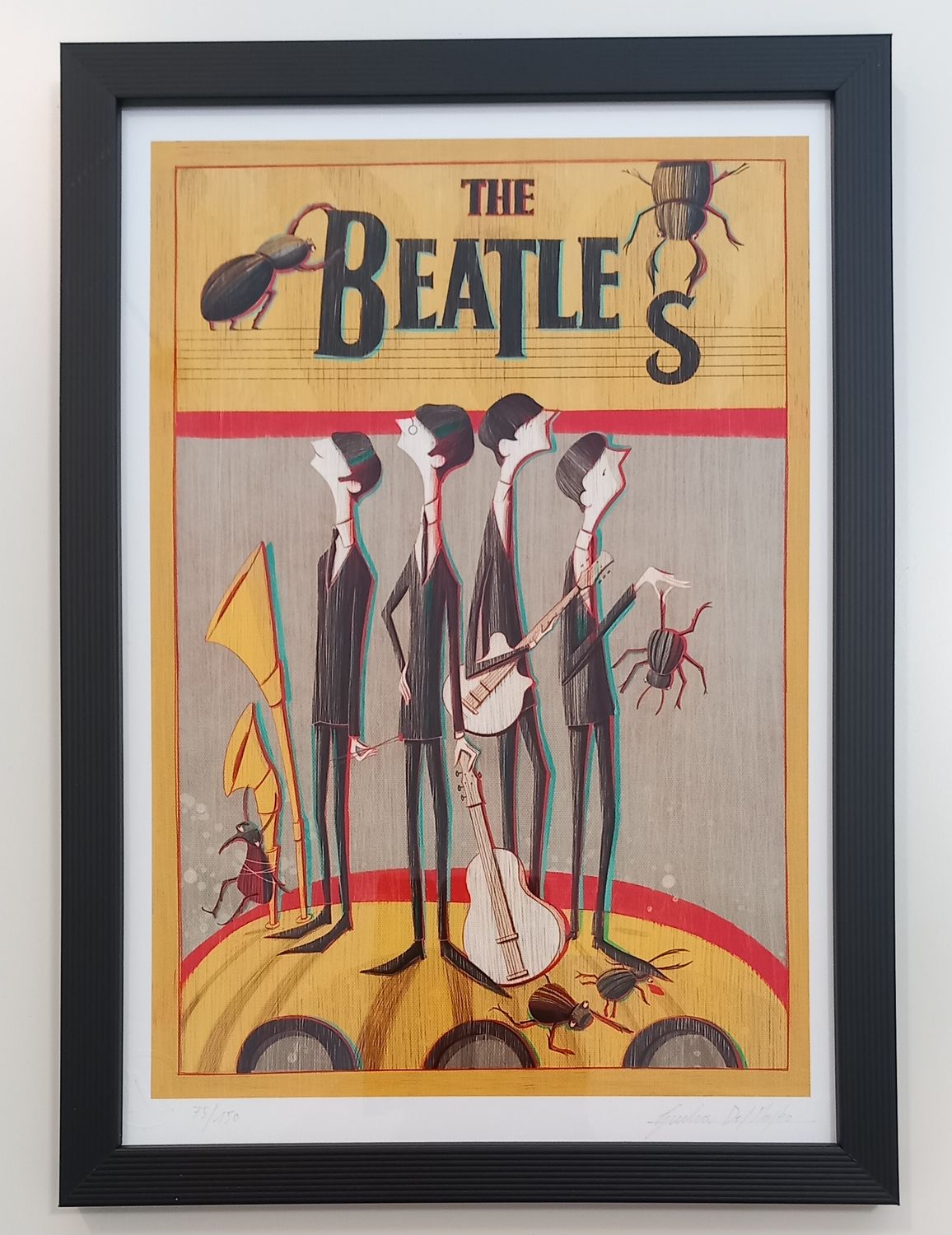 DEL MASTIO - The Beatles - con cornice