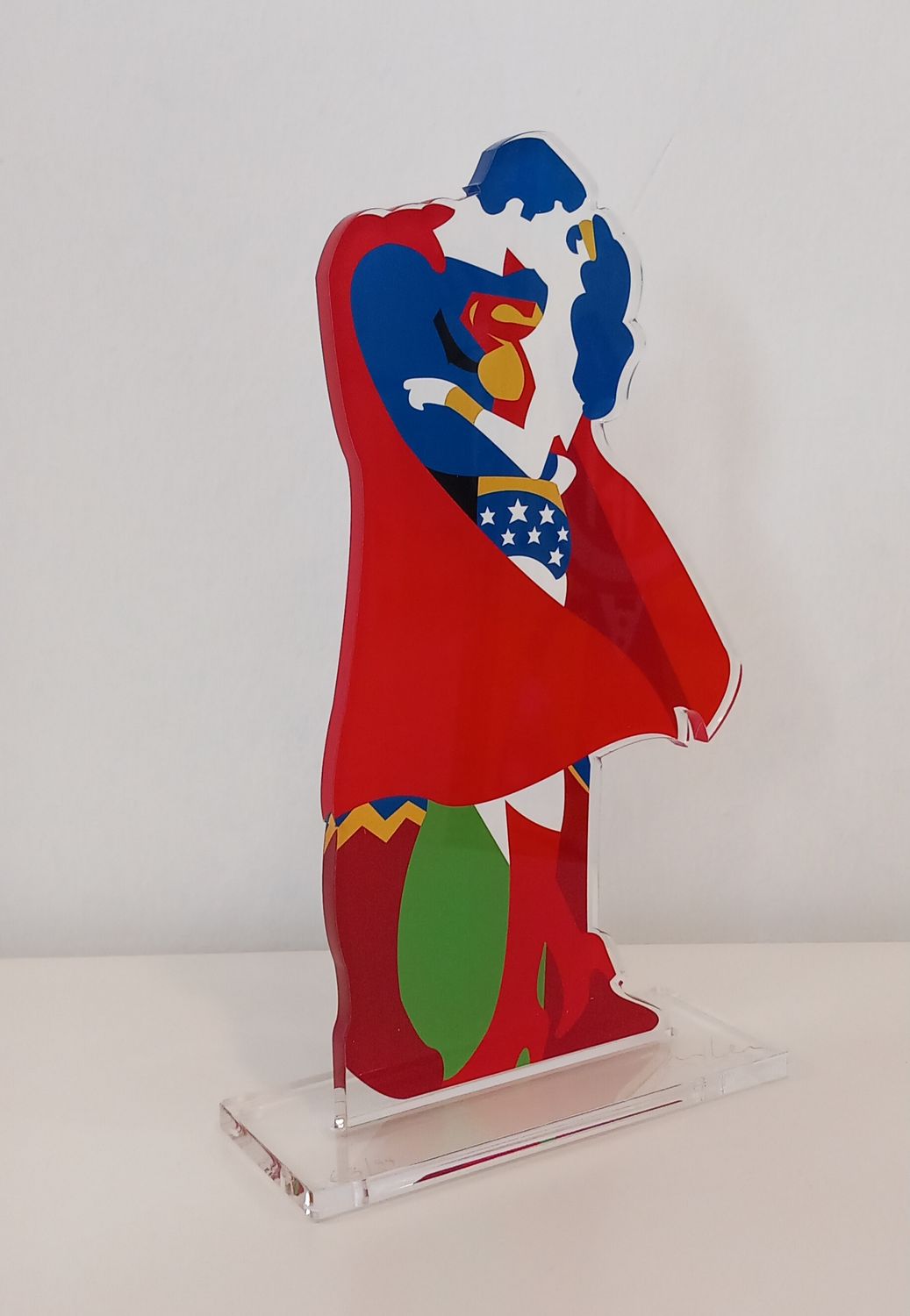 LODOLA - Scultura Superheroes in love