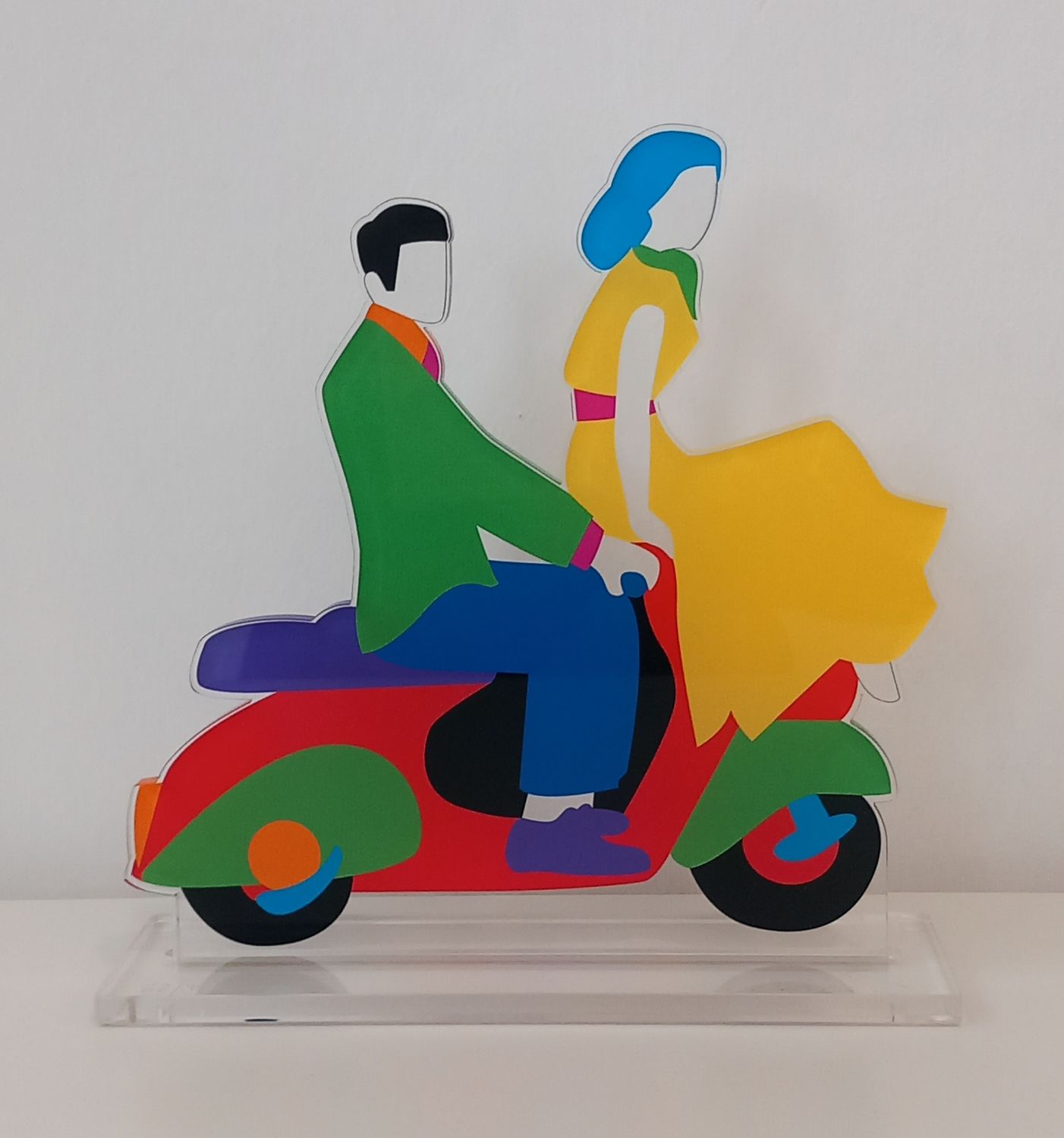 LODOLA - Scultura Riding love