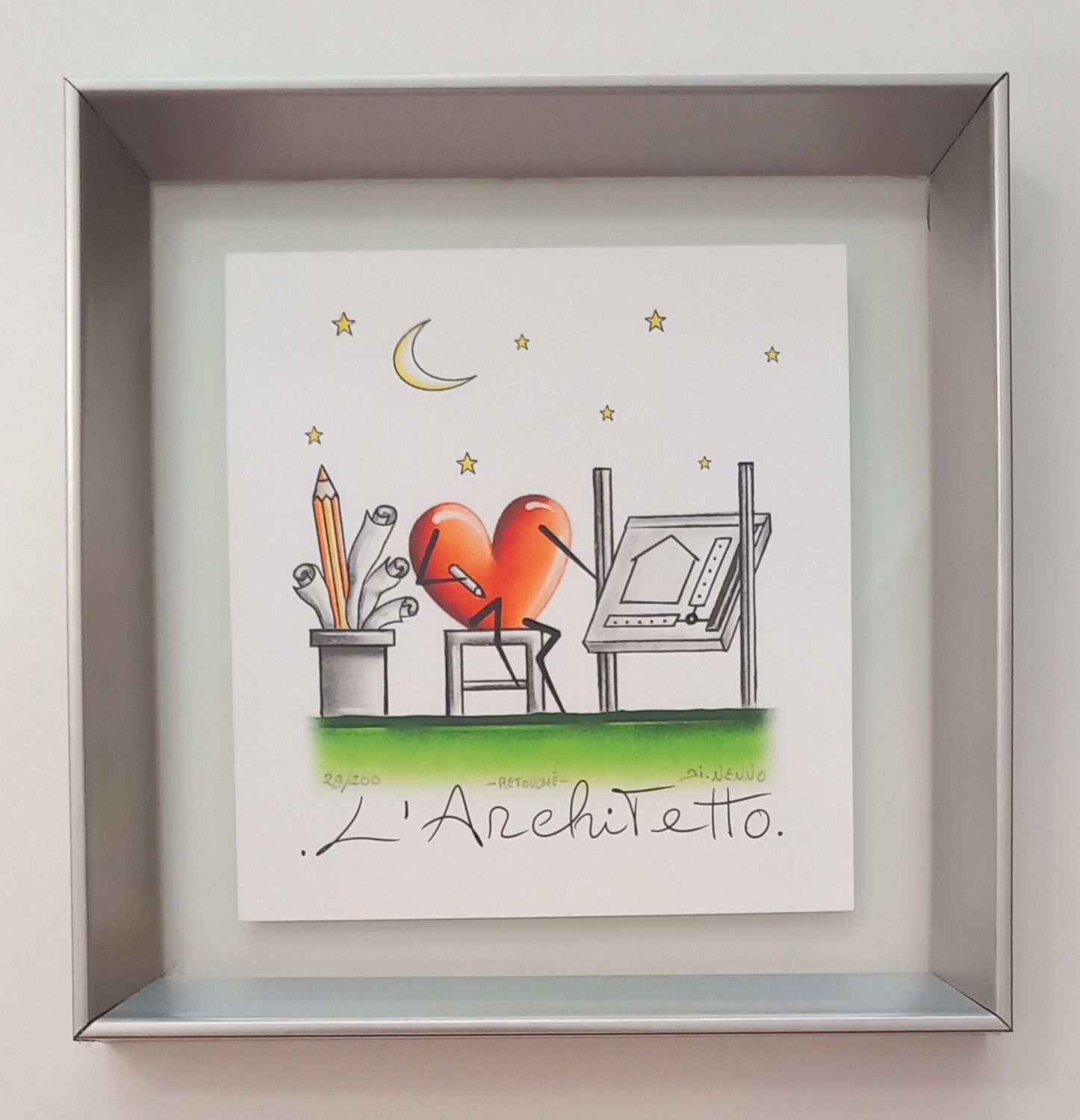 DI NENNO - L&#39;architetto - con cornice
