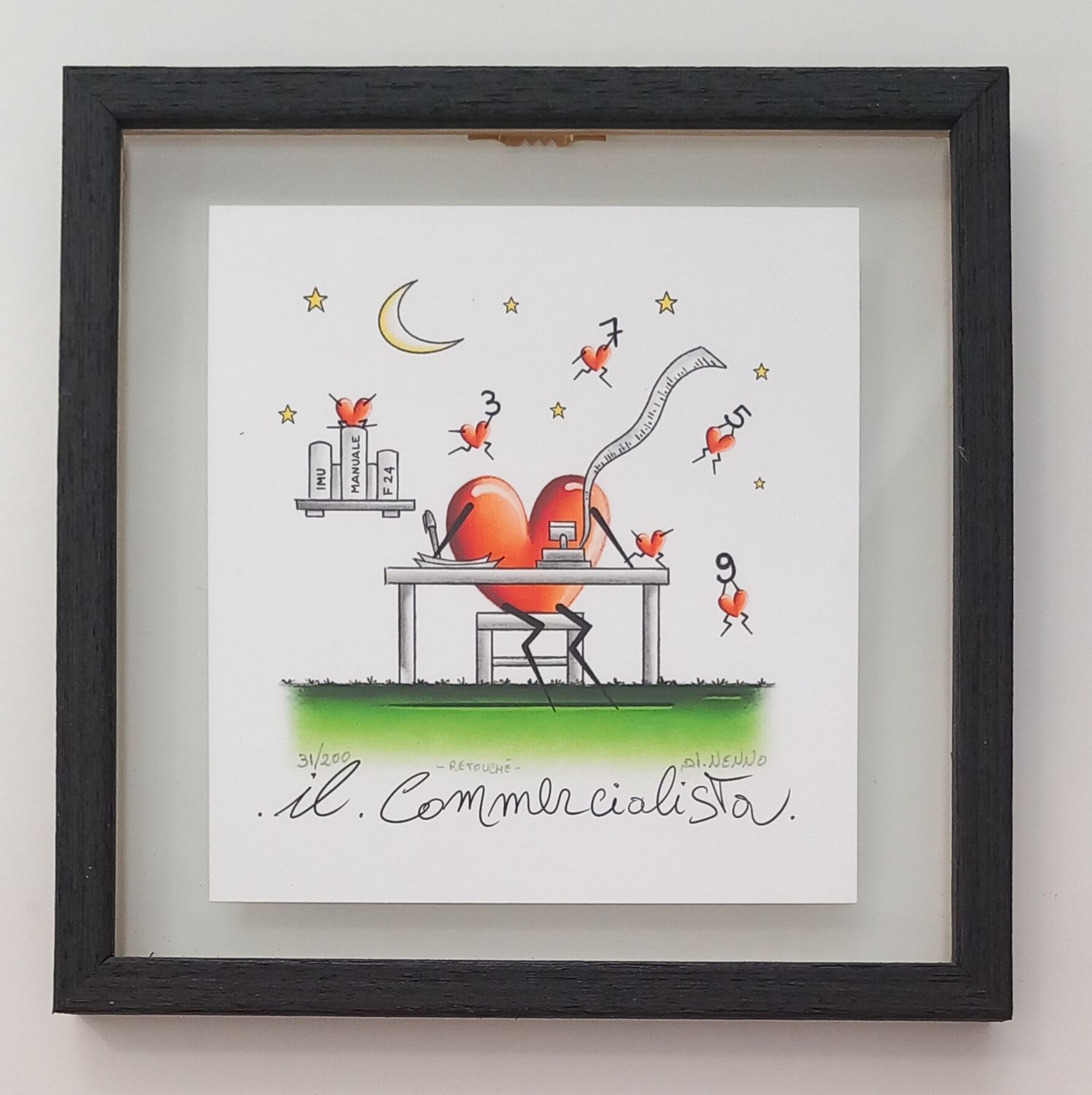 DI NENNO - Il commercialista - con cornice