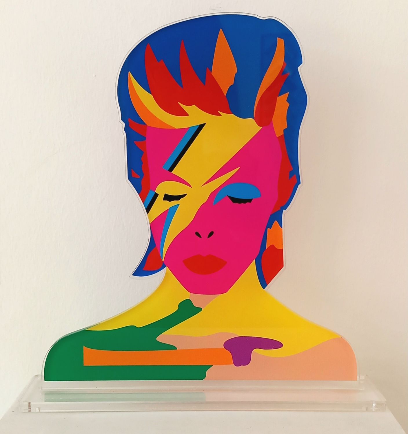 LODOLA - Scultura Dawid Bowie