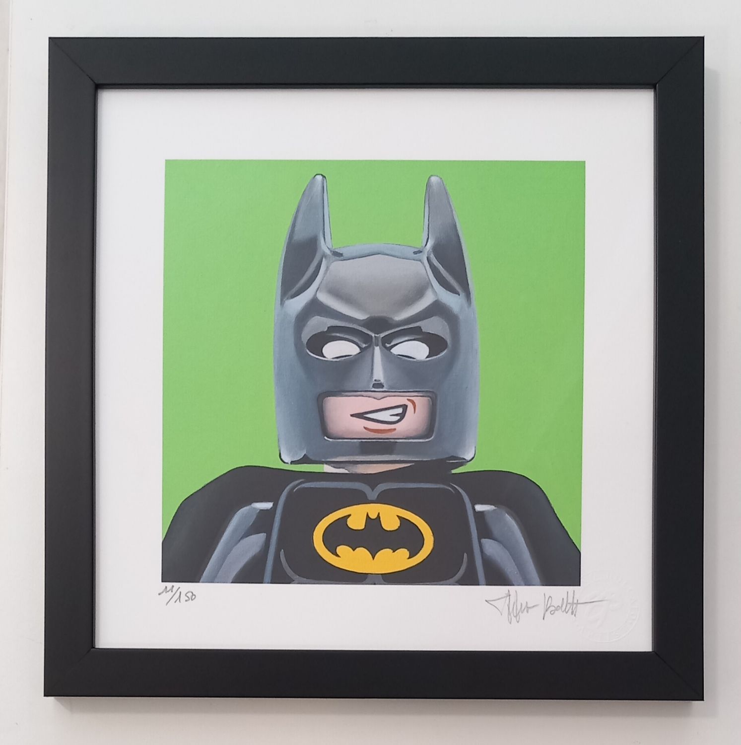 BOLCATO - Batman 30x30 - con cornice