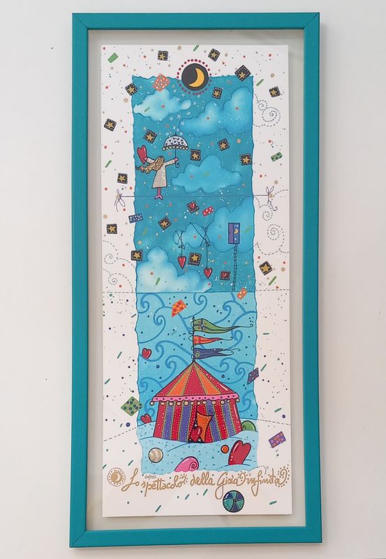 AGOSTINI - Gioia infinita - con cornice