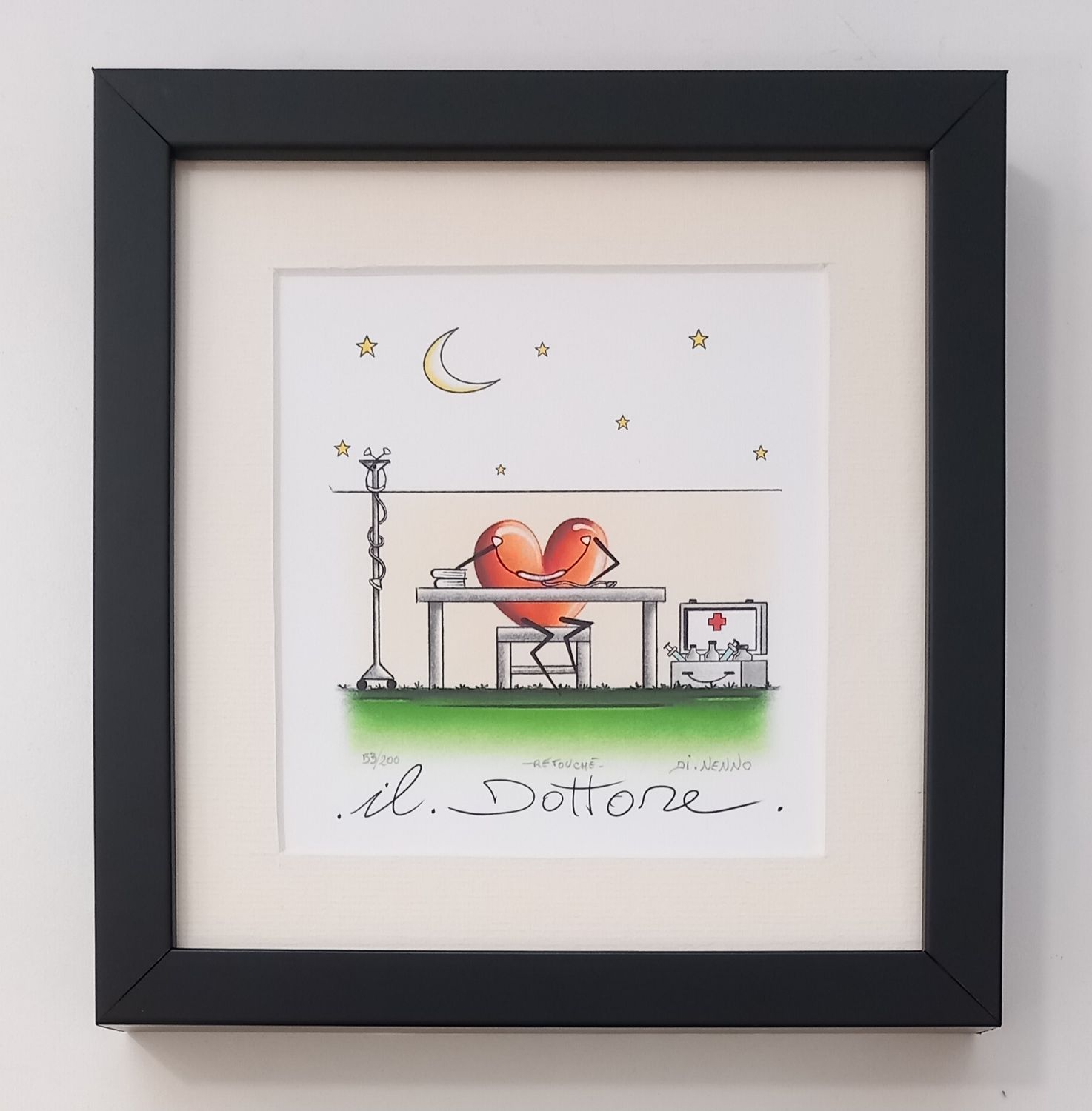 DI NENNO - Il dottore - con cornice