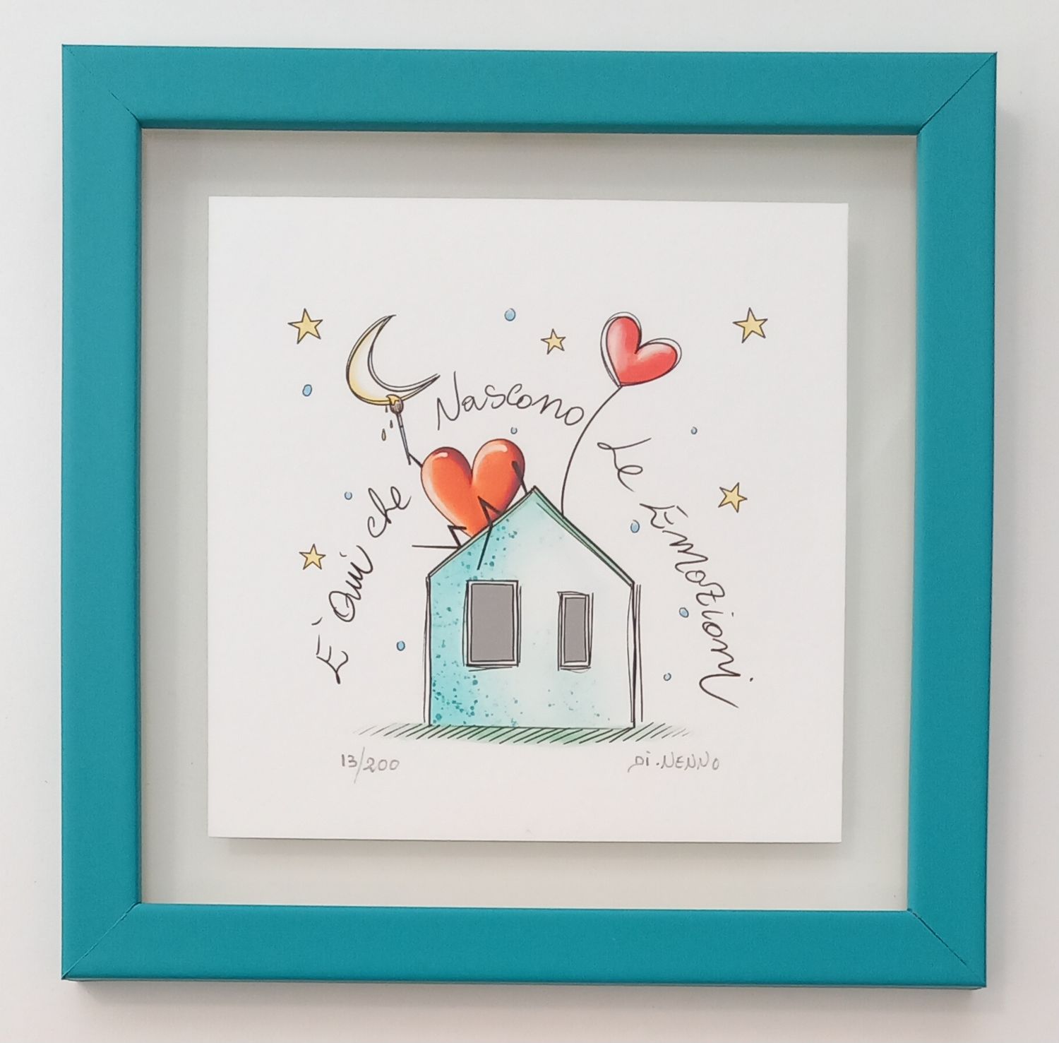 DI NENNO - Emozioni - con cornice