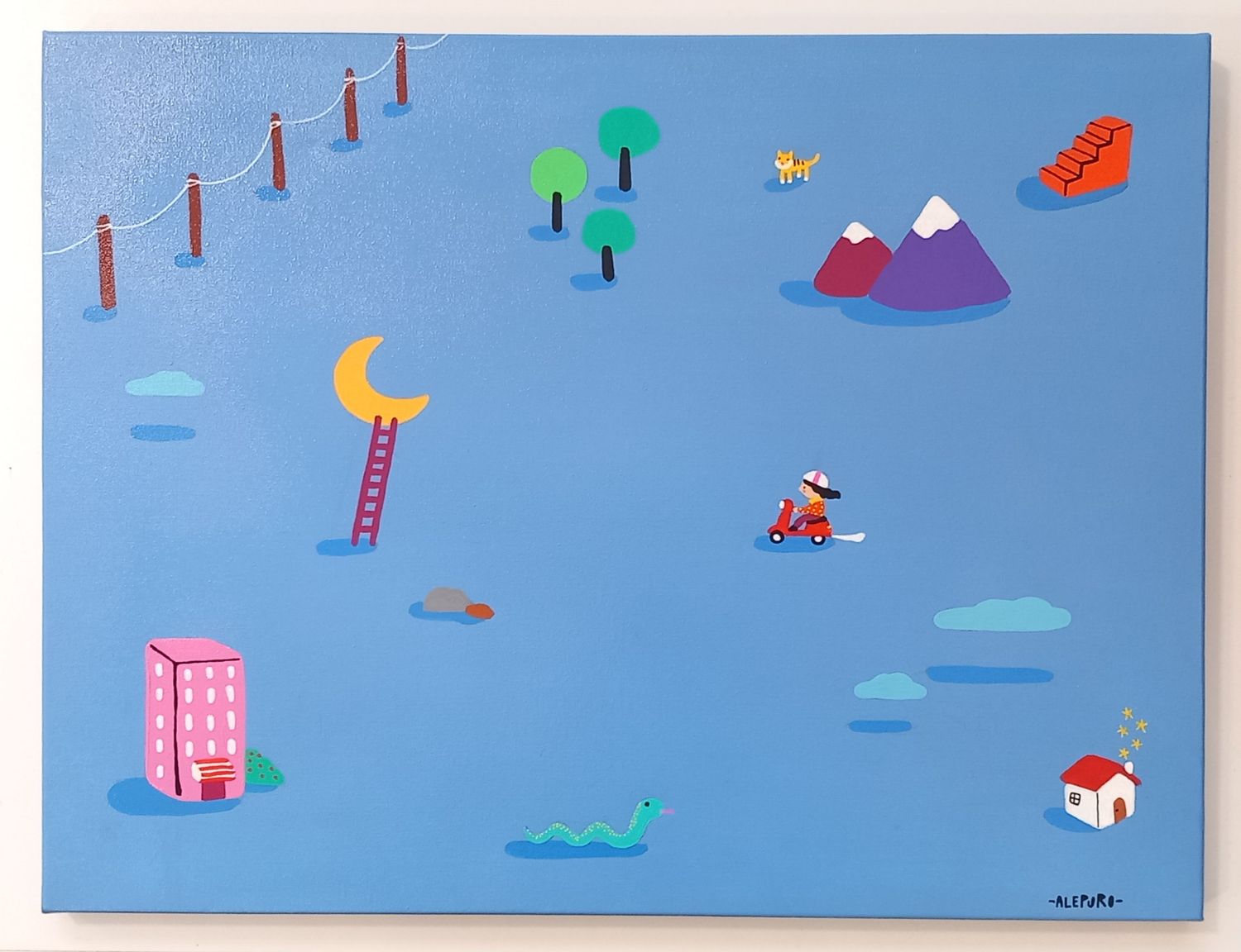 ALEPURO - Arriverò verso la luna